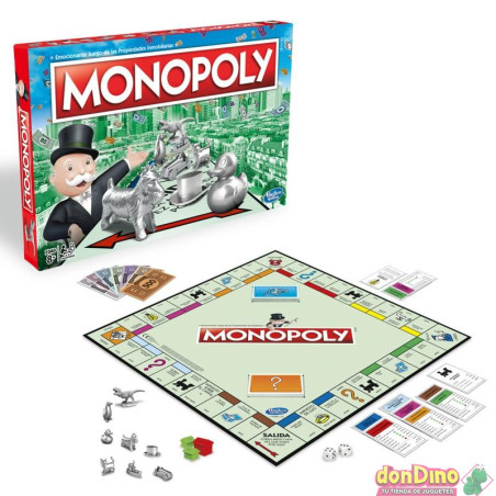 Juego de mesa hasbro monopoly clsico espaol
