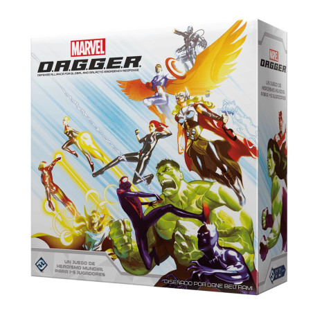 Juego de mesa marvel d.a.g.g.e.r. edad recomendada 12 aos