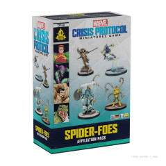 Juego de mesa marvel crisis protocol spider - foes affiliation pack edad recomendada 14 aos