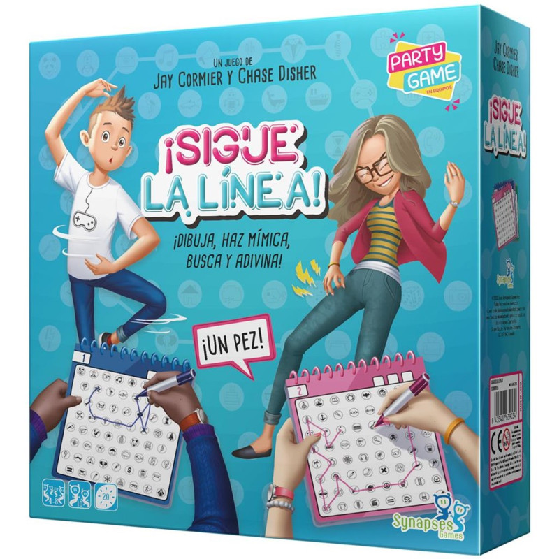 Juego de mesa sigue la linea! pegi 10
