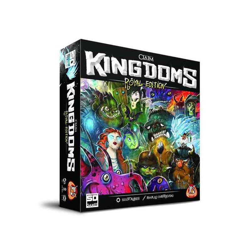 Juego de mesa claim kingdoms royal edition pegi 10