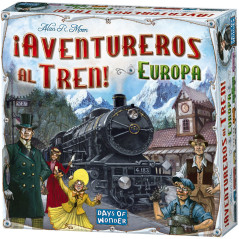 Juego de mesa asmodee aventureros al tren! europa pegi 8
