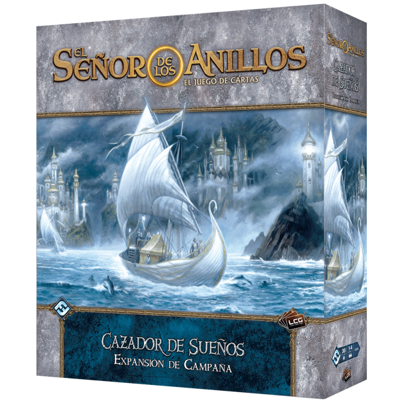 Juego de mesa el seor de los anillos cazador de sueos expansin de campaa