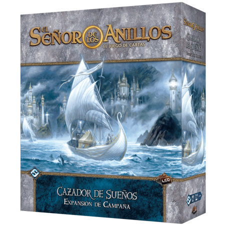 Juego de mesa el seor de los anillos cazador de sueos expansin de campaa