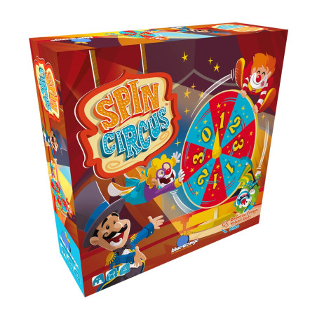 Juego de mesa spin circus edad recomendada 4 aos