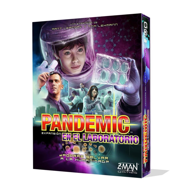 Juego de mesa pandemic en el laboratory edad recomendada 8
