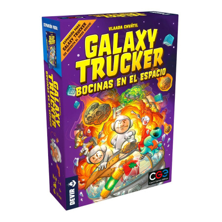 Juego de mesa galaxy trucker expansin bocinas en el espacio