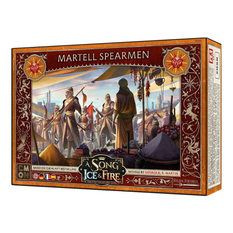 Juego de mesa cancion de hielo y fuego lanceros martell edad recomendada 14 aos