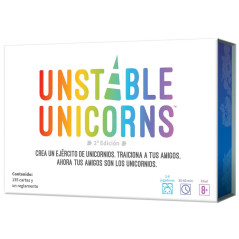 Juego de mesa unstable unicorns pegi 8