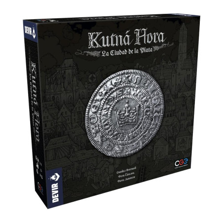 Juego de mesa devir kutn hora: la ciudad de plata + carta promocional
