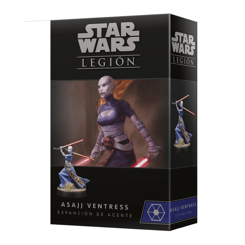 Juego de mesa star wars legion asajj ventress edad recomendada 14 aos