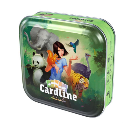 Juego de mesa cardline animales edad recomendada 7 aos