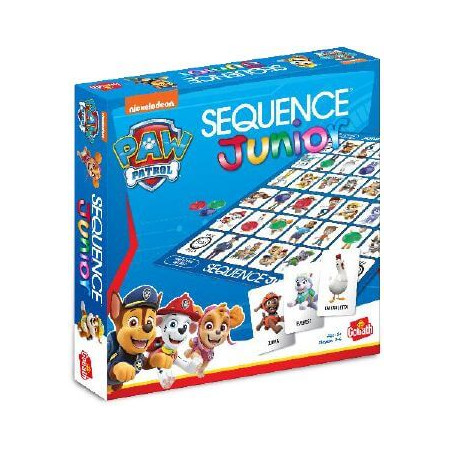 Juego de mesa sequence patrulla canina