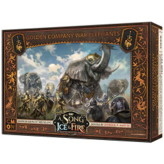 Juego de mesa cancion de hielo y fuego: elefantes de guerra de la compaia dorada pegi 14