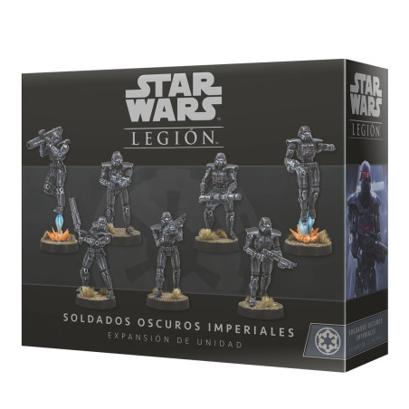 Juego de mesa star wars legion soldados obscures imperiales edad recomendada 14