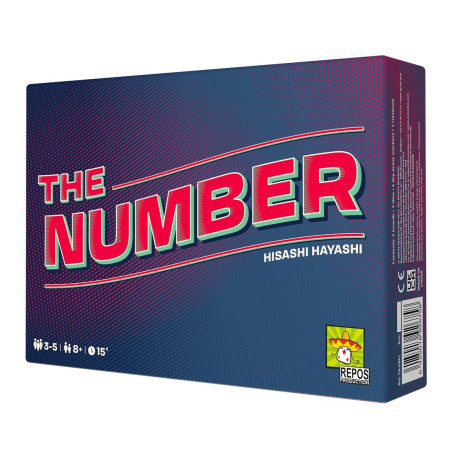 Juego de mesa the number edad recomendada 8 aos