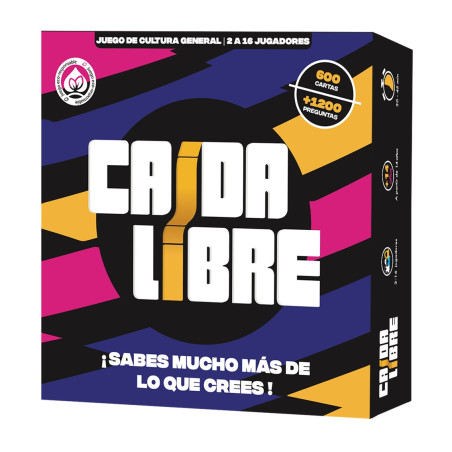 Juego de mesa caida libre edad recomendada 14 aos