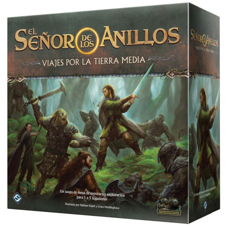 Juego de mesa el seor de los anillos viajes por la tierra media pegi 14