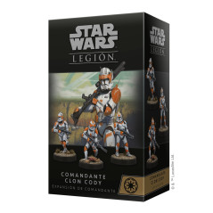 Juego de mesa star wars legion comandante clon cody edad recomendada 14 aos