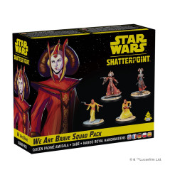 Juego de mesa star wars shatterpoint we are brave squad pack edad recomendada 14 aos