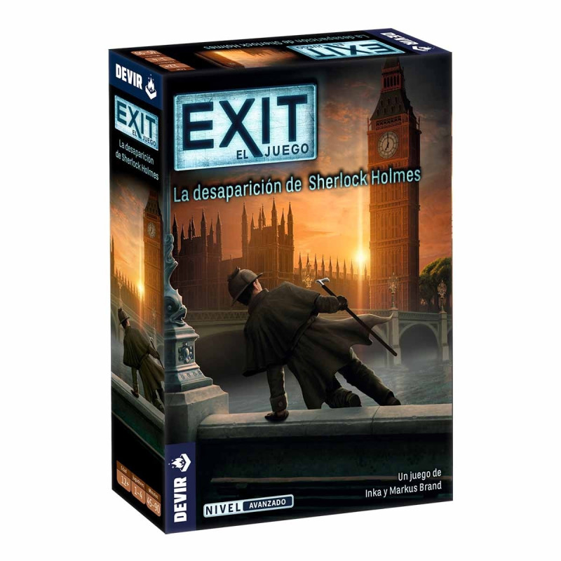 Juego de mesa devir exit la desaparicin de sherlock holmes