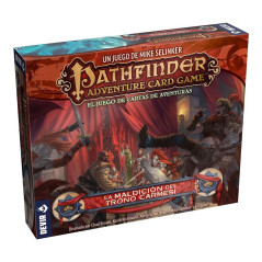 Jueo de cartas devir aventuras de panthfinder expansin la maldicin del trono carmes