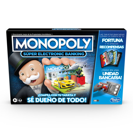 Juego de mesa hasbro super electronic banking espaol