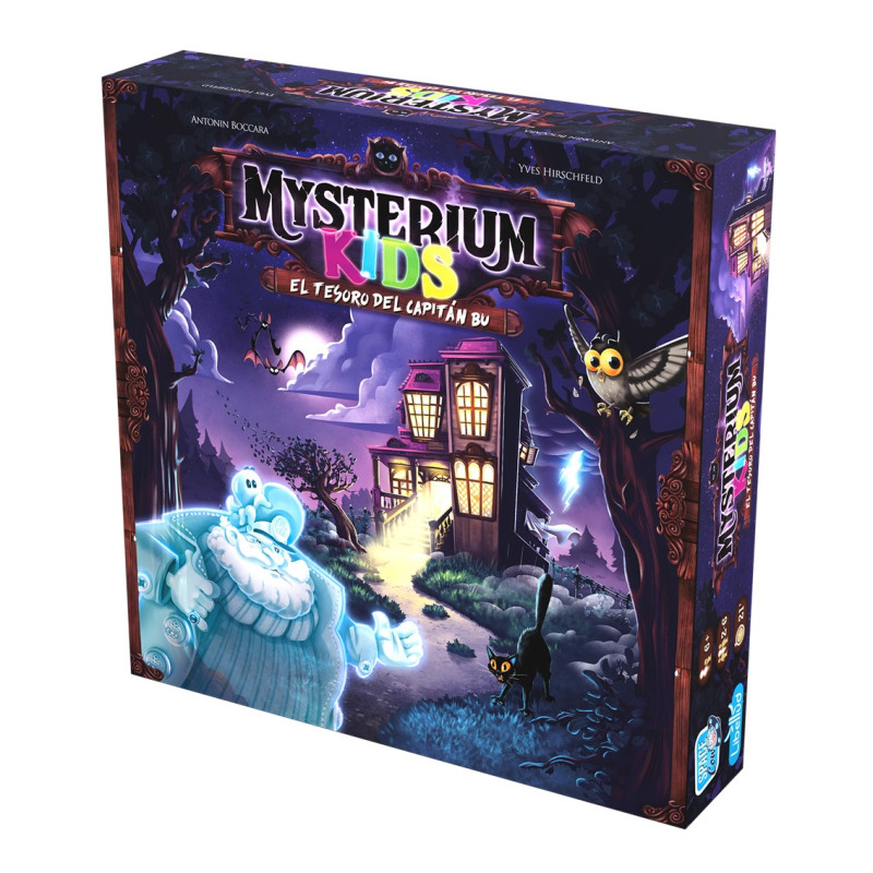 Juego de mesa mysterium kids: el tesoro del capitn bu pegi 6
