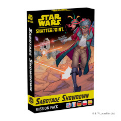 Juego de mesa star wars shatterpoint sabotage showdown mission pack edad recomendada 14 aos