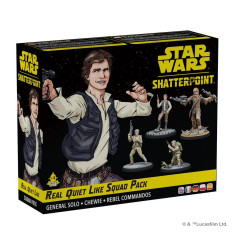 Juego de mesa star wars shatterpoint real quiet like squad pack edad recomendada 14 aos