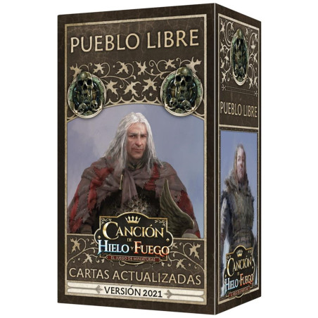 Juego de mesa cancion de hielo y fuego pack de fan pueblo libre pegi 14