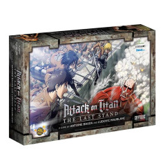 Juego de mesa attack on titan the last stand edad recomendada 14 aos (ingles)
