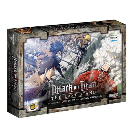 Juego de mesa attack on titan the last stand edad recomendada 14 aos (ingles)