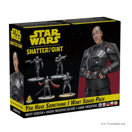 Juego de mesa star wars shatterpoint you have something i want squad pack edad recomendada 14 aos