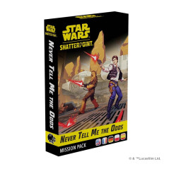 Juego de mesa star wars shatterpoint never tell me the odds mission pack edad recomendada 14 aos