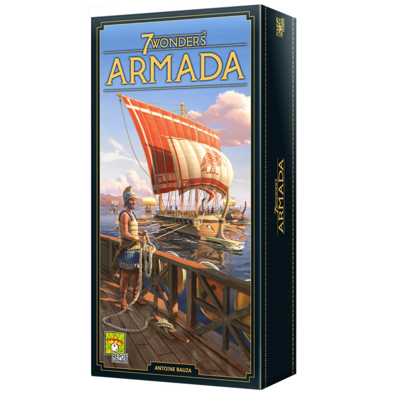 Juego de mesa 7 wonders: armada nueva edicin pegi 10