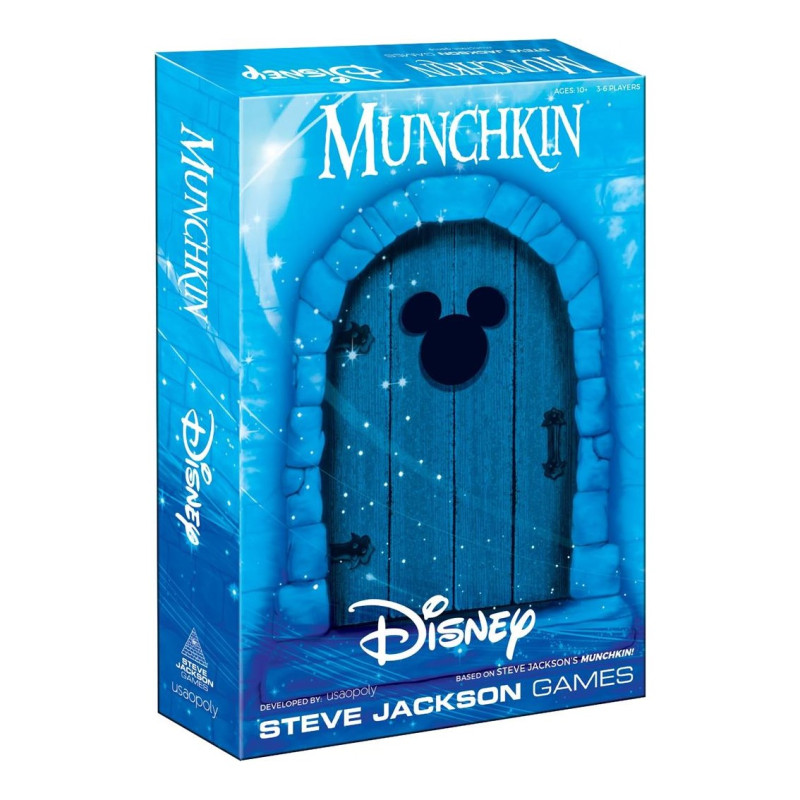 Juego de mesa munchkin disney edition edad recomendada 10 aos (ingles)