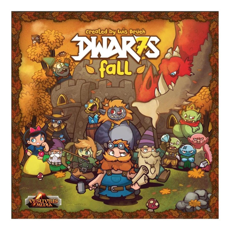 Juego de mesa dwar7s otoo edad recomendada 13 aos idioma ingles