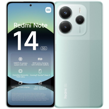 XIAOMI NOTES 14 8+256GB DS 5G CORAL GREEN OEM