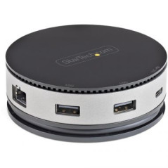 Mini docking startech usb 3.1 gen 2 de 10gbps tipo c con vdeo hdmi o displayport de 4k a 60hz o vga de 1080p