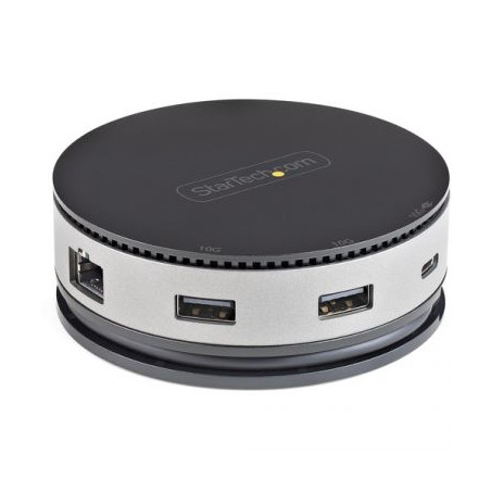 Mini docking startech usb 3.1 gen 2 de 10gbps tipo c con vdeo hdmi o displayport de 4k a 60hz o vga de 1080p