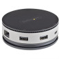 Mini docking startech usb 3.1 gen 2 de 10gbps tipo c con vdeo hdmi o displayport de 4k a 60hz o vga de 1080p