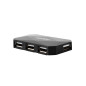 Hub natec locust 4 puertos usb 2.0 negro
