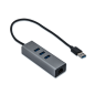Hub i - tec usb 3.0 con 3 puertos usb 3.0 y ethernet glan rj - 45