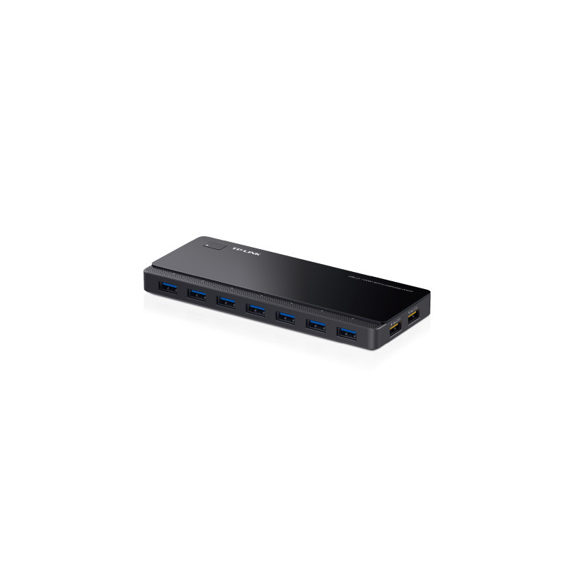 Hub usb tp - link uh720 7 puertos 3.0 con 2 puertos de carga