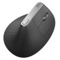 Ratn inalmbrico vertical logitech mx 4000 dpi negro