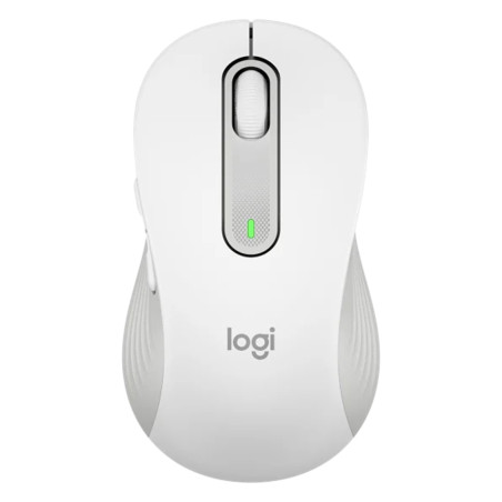 Mouse raton logitech m650 grande optico wireless inalambrico blanco crudo