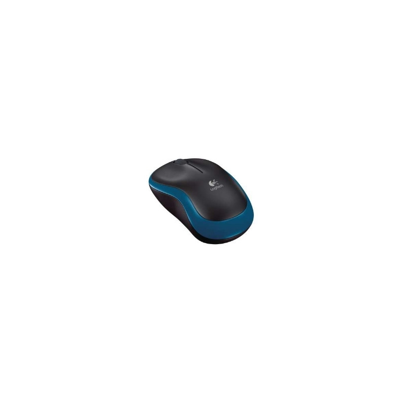 Mouse raton logitech m185 optico wireless inalambrico azul 2.4ghz