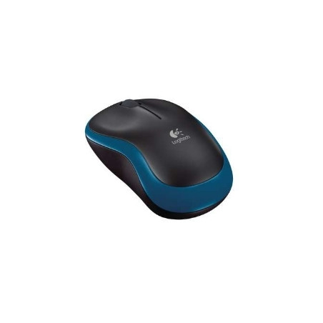 Mouse raton logitech m185 optico wireless inalambrico azul 2.4ghz