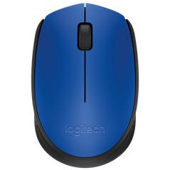 Mouse raton logitech m171 optico wireless inalambrico azul